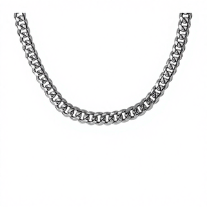 Collana Promessa di Felicità Unisex in Acciaio Inossidabile, Gioiello Sportivo e Romantico con Biglietto Messaggio Sentimentale - Product Image 1