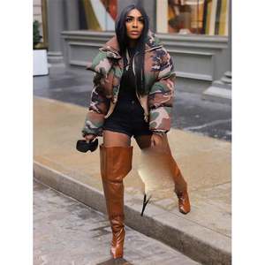 Manteaux d'hiver pour femmes Vestes pour femmes Manteaux en duvet Grande taille Manteaux matelassés pour femmes Manteaux à bulles pour filles - Product Image 1