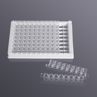 Plaque microwell Elisa Plaque 96 puits détachable pour lecteur de microplaques elisa