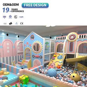 Thiết Kế Mới Trẻ Em Trong Nhà Mềm Chơi Trong Nhà Trung Tâm Chơi Trẻ Em Nhỏ Trong Nhà Thiết Bị Sân Chơi Với Trượt Bóng Hồ Bơi Đại Dương Bóng - Product Image 6