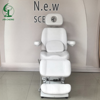 Jincheng-Équipement de salon réglable, table de beauté électrique, à commande au pied intégrée, lit de luxe à 3 moteurs, civière d'allaitement