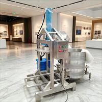 Industriële hydraulische persmachine voor de ontwatering van wijnresten, fruit, groenten, augurken, vaste-vloeistofscheiding, automatische apparatuur