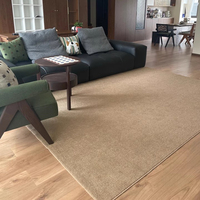 Moderner Stil Hot Sale Home Area Teppich Solid Pattern Wasch barer Teppich für Home Living Room Floor Woven Mat