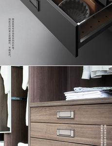 Poignée de meuble de cuisine en alliage de zinc, design moderne, pour tiroirs de chambre et commodes, installation facile - Product Image 5