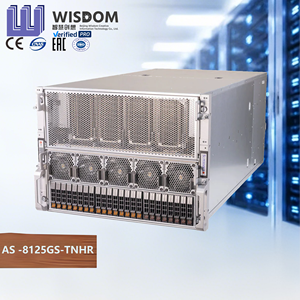 Supermicro AS-8125GS-TNHR 8U <span class=keywords><strong>GPU</strong></span>-<span class=keywords><strong>server</strong></span>, dubbele AMD EPYC 9004 8x voor HGX <span class=keywords><strong>H200</strong></span> NVLinks NVSwitch <span class=keywords><strong>GPU</strong></span> Direct RDMA, op voorraad - Product Image 1