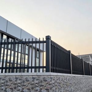 Clôture de sécurité 358 <span class=keywords><strong>anti</strong></span>-escalade personnalisée pour aéroport et usine, avec design de <span class=keywords><strong>grille</strong></span> de protection pour portail et mur à vue dégagée - Product Image 6