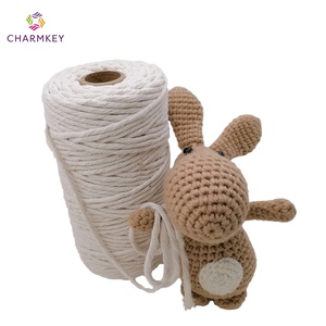 Top Ranking del fornitore della Cina <span class=keywords><strong>Filato</strong></span> di macramè 3mm 100% cotone riciclato <span class=keywords><strong>per</strong></span> l'artigianato - Product Image 4