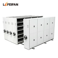 Armoire d'archives mobile en acier moderne - Conception compacte pour hôpitaux et écoles - Compacteur de bureau