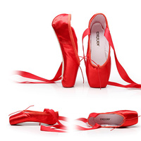 Chaussons de danse classique professionnels en satin BW06 avec lanières croisées pour enfants – Idéaux pour la pratique, les spectacles, les examens et les compétitions