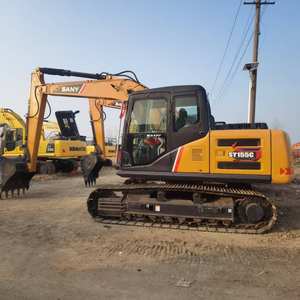 Excavadora usada SANY SY155C de 15.5 toneladas con buen rendimiento y alta calidad para un uso duradero y en buen estado SY135 235 - Product Image 1