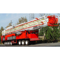 Machine mobile de forage de puits de pétrole montée sur camion Api Standard XJ350 3200m pour le forage de puits de pétrole de champ pétrolifère avec moteur diesel