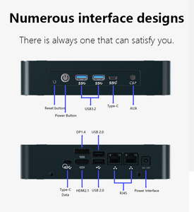 96900HX 8/16/32/64G Gaming Mini-PC-<span class=keywords><strong>Computer</strong></span> HDMl RJ45 Typ-C Micro-Host-Prozessor Kleiner Desktop-<span class=keywords><strong>Computer</strong></span> - Product Image 5