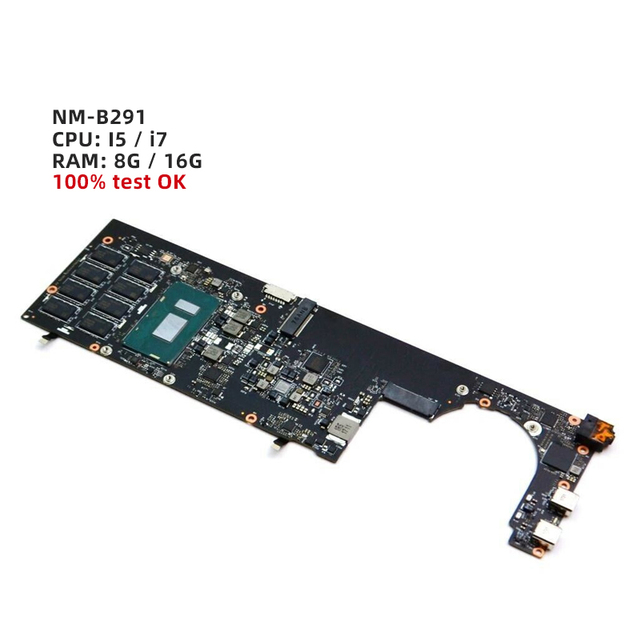For Lenovo Yoga 920-13IKB Laptop Motherboard.NM-B291 Motherboard.CPU I5-8250U/I7-8550U RAM 8GB/16G 100% test Work