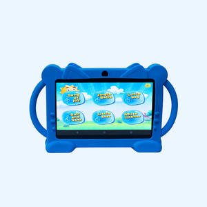 Tablette Intelligente Q8 <span class=keywords><strong>pour</strong></span> Enfants, <span class=keywords><strong>Android</strong></span> 12, Batterie 3000 mAh, Contrôle Parental, avec Support <span class=keywords><strong>Chat</strong></span> et Étui Antidérapant en Silicone – Prix Bas - Product Image 3