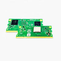 Raspberry Pi Hesaplama Modülü 3 CM3+ Lite/8GB/16GB/32GB EMMC Flash Bellek Broadcom, CM3 CM1 Orijinal CMIO Kartı IOT Ağ Geçidi Kiti