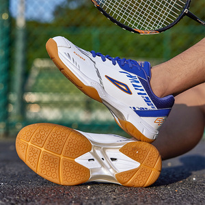 Chaussures de sport pour hommes, adolescents et étudiants pour le badminton, le tennis de table, le tennis, amortissantes, légères et antidérapantes - Product Image 4