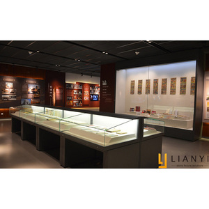 Vitrine d'exposition de musée de pente de verre pour la vitrine de vitrine de magasin de bijoux - Product Image 3