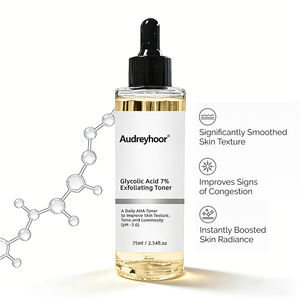 Toner Asam Glikolat 7% Perawatan Jerawat, Pelembap Kulit, Cairan Semprot Wajah OEM untuk Membersihkan Bekas Jerawat dan Mengecilkan Pori-pori - Product Image 2