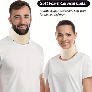 수면용 목 보호대 경추-목 지지대, 부드러운 폼 랩으로 척추를 안정적으로 유지 - Product Image 2