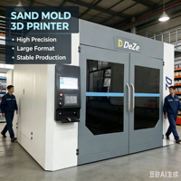 Imprimante 3D à jet de liant DZ4500 automatique, nouvelle, ultra-grande, pour sable, 4000x2000x800mm, solution AXIOM3D permettant des délais de livraison courts