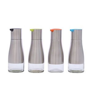 Dispenser per Olio in Acciaio Inox Premium con Beccuccio Anti-Goccia - Product Image 4