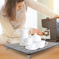 Vente en gros de tapis de diatomée à séchage rapide ultra absorbant tapis de séchage en pierre pour comptoir de cuisine