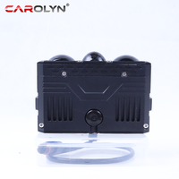 Feux auxiliaires 105W LED, mini phares de conduite, lampes antibrouillard étanches pour voiture, moto, accessoires automobiles, systèmes d'éclairage