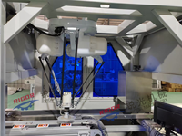 Machine de pliage de lingettes humides en tissu non tissé de qualité médicale-répond à des normes d'hygiène élevées