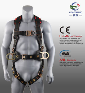 Cinto de Segurança Universal Ajustável para Resgate Corporal Completo com 3 Anéis em D de Aço Capacidade de 150kg Material de Poliéster para Homens e Mulheres na Construção - Product Image 5