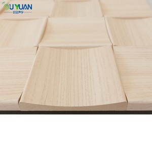 Panneaux acoustiques 3D modernes en mosaïque, design modulaire, placage de bois PVC, MDF, fibre de polyester, baffles géométriques en puzzle pour plafonds et murs - Product Image 5