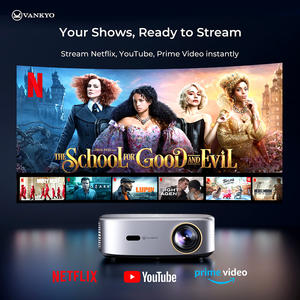 <strong>VANKYO</strong> Performance V700 Pro Guangdong Home Theater <strong>Projector</strong> Native 1080P 120" Screen Included Ceiling <strong>Projector</strong> - Product Image 4