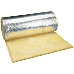 insulation blanket for roof price cheap aluminum foil backed insulation engry-saving glass wool fiberglass construction