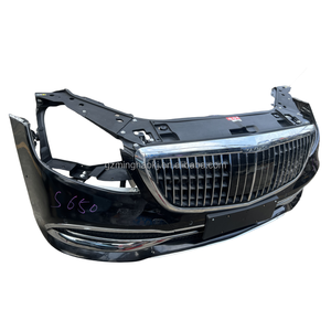 El parachoques trasero aplicable a los modelos <span class=keywords><strong>Mercedes</strong></span>-<span class=keywords><strong>Benz</strong></span> S680 y S480, incluyendo la parrilla, el radiador, las luces antiniebla, el radar y el parachoques. - Product Image 6