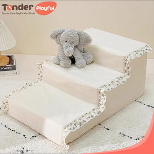 Tenderspeelse Professionele Custom Zacht Schuim Hond Trappen En Oprit Voor Kleine Honden Voor Bank En Bank - Product Image 1