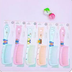 Peine de plástico con estampado de dibujos animados y aroma a trigo, ligero, para niños y mujeres, colores variados - Product Image 2
