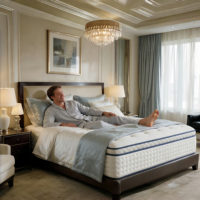 Großhandel Memory Foam Matratze Queen King Size Mittelfest Atmungsaktiv Kühlend Komfort-Bett für Zuhause Hotel Schlafzimmer