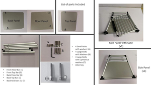 <span class=keywords><strong>Jaula</strong></span> de aluminio ligera plegable de alta capacidad <span class=keywords><strong>para</strong></span> exteriores AFP, caja de transporte <span class=keywords><strong>para</strong></span> <span class=keywords><strong>perros</strong></span>, <span class=keywords><strong>jaula</strong></span> de viaje <span class=keywords><strong>para</strong></span> mascotas <span class=keywords><strong>grandes</strong></span> - Product Image 6