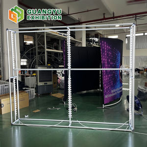 Özel <span class=keywords><strong>Led</strong></span> ışık kutusu Pop-up tasarım arkadan aydınlatmalı ekran reklam germe kumaş ışık kutusu reklam çift taraflı ışık kutusu - Product Image 6