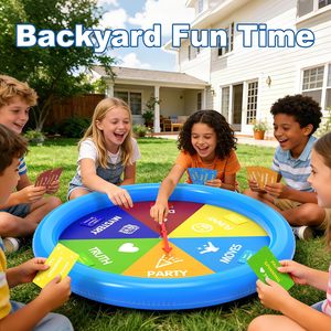 Jeu de piscine gonflable Vérité ou Défi pour enfants et adultes - Product Image 4