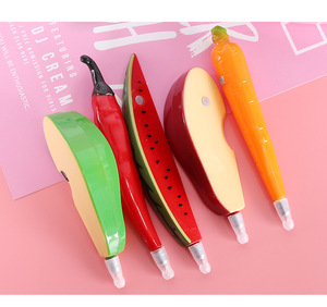 Mới sáng tạo văn phòng phẩm thực phẩm bánh mì bút bi học tập cung cấp trái cây và rau bút học sinh thi bút - Product Image 2