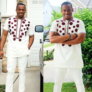 H & D  Vêtements pour hommes de style africain de bonne qualité <span class=keywords><strong>Chemise</strong></span> longue <span class=keywords><strong>traditionnelle</strong></span> et pantalon Ensemble 2 pièces - Product Image 4
