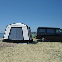 Auvent gonflable de luxe pour camping-car, en tissu Oxford, ouverture rapide automatique quatre saisons, résistant aux UV, à vendre