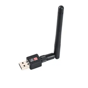 150Mbps 2DB MINI kablosuz USB WiFi adaptörü 150M Dongle ağ LAN kartı 802.11n/g/b anten wi-fi için PC bilgisayar