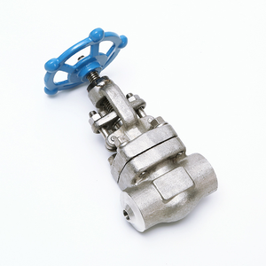 Válvula de Globo Manual de Acero Inoxidable SS304 DN20 J11W de 3/4'' para Alta Temperatura con Soldadura a Tope - Product Image 1