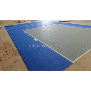 Dalles de sport en TPV à emboîtement professionnel pour sols de terrains de <span class=keywords><strong>volley</strong></span>-ball et de basketball intérieurs et extérieurs, durables et sûres - Product Image 2