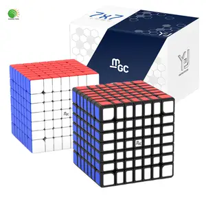 YJ MGC7 M 속도 큐브 Yongjun MGC 7X7 마그네틱 전문 매직 큐브 퍼즐 교육 완구