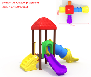 Parco giochi per bambini all'aperto scivolo per bambini altre strutture del parco divertimenti - Product Image 5