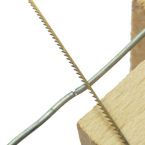 Lames de scie en acier pour bijoux en forme d'épée dorée, 144 pièces/paquet, pour la découpe de métaux (or, argent) et la gravure artisanale - Product Image 5