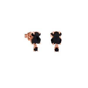 <span class=keywords><strong>Pendientes</strong></span> de Alta Calidad en Oferta 20226, Aros de Metal Pulido con Forma de Osito, Ideales para Uso Diario y Fiestas - Product Image 3
