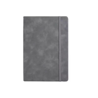 Funda Organizadora para Cuaderno de Cuero PU Personalizada, Agenda de Negocios A5, Porta Planificador con Presilla para Bolígrafo y Bolsillo para Tarjetas